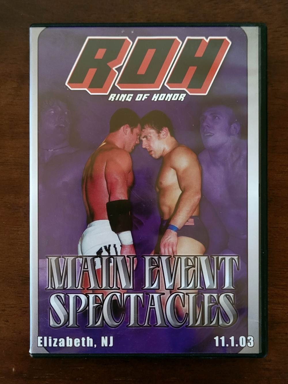 ROH Ring of Honor Main Event Spectacles DVD 11/1/03 Vintage EUC